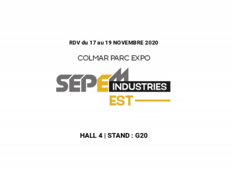 Rendez-vous sur le Stand G20 du Salon SEPEM COLMAR